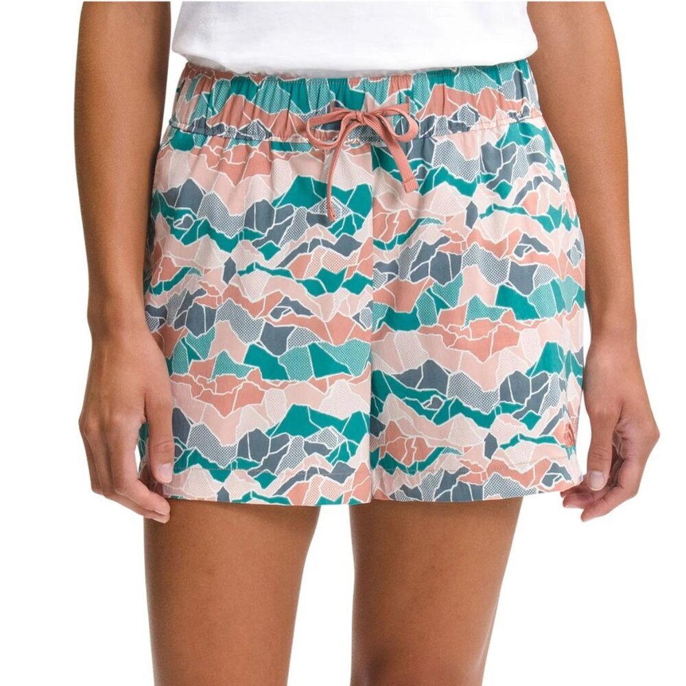 NWT The North Face Women's Printed Class V Mini Shorts Multi Floral  Size XXL